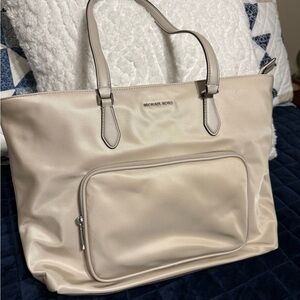 Michael Kors Beige Tote Bag